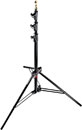 MANFROTTO 1004BAC MASTER LIGHTING STAND Air cushioned, supports 9kg, 124-366cm height, black