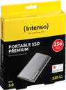 INTENSO Premium External SSD, 1.8 inch, USB 3.0, 256GB