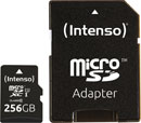 INTENSO SDC-3423492 PREMIUM 256GB micro SD memory card and adapter, UHS-1