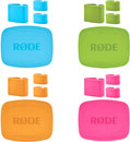 RODE COLORS IDENTIFICATION TAGS For NT-USB Mini, set of 4 colours