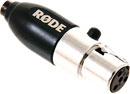 RODE MICON-3 CONNECTOR For Lavalier, PinMic, or PinMic Long, TA4F 4-pin mini connector, for Shure Tx