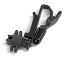 VOICE TECHNOLOGIES DT100 CROCODILE STYLE CLIP MOUNTING For VT100, black