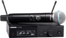 SHURE SLXD24UK/B58 RADIOMIC SYSTEM Handheld, Beta58a capsule, 606-650MHz (K59)