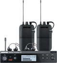 SHURE P3TR112TW PSM300 TWINPACK PERSONAL MONITOR SYSTEM with 2x P3R/SE112, 606-630MHz (K3E)