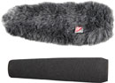 RYCOTE 055209 SGM FOAM WINDSHIELD With Windjammer, 24-25mm hole, 180mm long, for shotgun mic