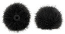 BUBBLEBEE WINDBUBBLE PRO EXTREME WINDSHIELDS Extra-small, for 3-5mm diameter lav, black (pack of 2)