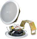 ADS OMEGA 6 LOUDSPEAKER Circular, ceiling, flush fix, 0.5-6W taps