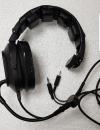 TELEX HR-1 HEADSET S/S, 150 ohms, with 150 ohms mic, straight cable, 1x2.5mm mono and 1x3.5mm mono