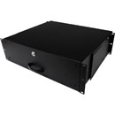 CANFORD RACK DRAWER 3U, black