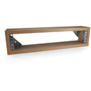 CANFORD ES4141002/B AV WALL RACK 2U, 100mm deep, Beech