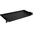 CANFORD ES9823120/B-L RACK SHELF Modem style, 1U, 200mm deep, black