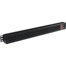 CANFORD ES78806620-T PDU, vertical 20-way IEC, 2 mtr lead UK 13A 3pin plug