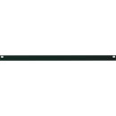 CANFORD RACK PANEL BLANK, FULL WIDTH 1/2U Steel, black painted