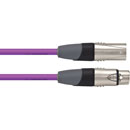 CANFORD CONNECT CABLE XLR3F-XLR3M-HST-10m, Violet