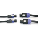 CANFORD CABLE NL4FX-NL4FX-MCS4-25m, Black