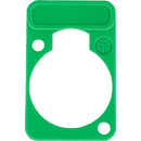 NEUTRIK DSS-5 XLR D-SERIES LABEL HOLDER Green