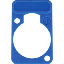 NEUTRIK DSS-6 XLR D-SERIES LABEL HOLDER Blue