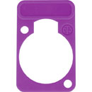 NEUTRIK DSS-7 XLR D-SERIES LABEL HOLDER Violet