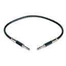 CANFORD BANTAM PATCHCORD Neutrik plugs, 300mm, Black