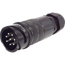 TEN47 PA-COM8LM01-SD PA-COM MULTIPIN CONNECTOR Inline, male, solder type