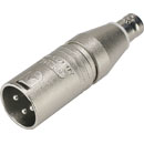 ADAPTER 3MX-BNCF 3-pin XLR male - BNC female