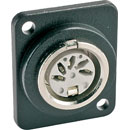 CANFORD D-SERIES 5 pin DIN, black