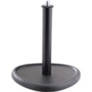 K&M 23230 TABLE STAND Triangular steel base, anti-vibration insert, 175mm height, black