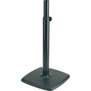 K&M 26795 MONITOR LOUDSPEAKER STAND Floor, heavy duty, square base, up to 70kg, 794-1344mm, black