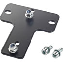 K&M 24359 T-MOUNTING BRACKET Vertical/horizontal, M6 - 70 x 76.2mm mounting template, black