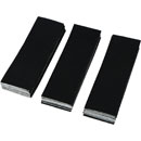 URSA STRAPS URSA TAPE SOFT STRIPS Moleskin texture, small, 8 x 2.5cm, black (pack of 30)