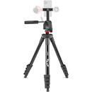 JOBY COMPACT ADVANCED KIT TRIPOD 5-section, 44.8-165cm, 3kg capacity, w/phone mount, 3-way head