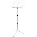 K&M 10100 MUSIC STAND Folding, 3-piece, 650-1225mm, nickel