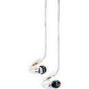 SHURE SE215 PRO EARPHONES In-ear, single dynamic driver, detachable cable, clear