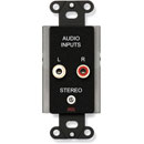 RDL DB-CIJ3 AUDIO INTERFACE Input, stereo to mono, 1x dual RCA (phono)/3.5mm in, terminal out, black