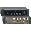 RDL EZ-SX4 INPUT SWITCHER Audio, stereo, 4x1, 10x RCA (phono) I/O, AC adapter