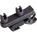 DPA SCM0034-B MICROPHONE MOUNT Dual clip, for 2x 6060 series lavs, 8-way, black