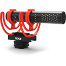 RODE VIDEOMIC GO II MICROPHONE Condenser, supercardioid, on-camera, 3.5mm jack/USB output