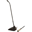 SHURE MX418D/C MICROPHONE 45.7cm gooseneck, cardioid, desktop base, programmable switch, LED