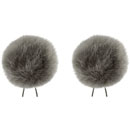 BUBBLEBEE TWIN WINDBUBBLES WINDSHIELDS Size 4, 42mm opening, grey (pack of 2)