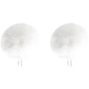 BUBBLEBEE TWIN WINDBUBBLES WINDSHIELDS Size 4, 42mm opening, white (pack of 2)