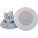 DNH BP-560CRT LOUDSPEAKER Ceiling, 6W, 70/100V, white RAL9010, clean room