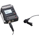 ZOOM F1-LP FIELD RECORDER Portable, MP3/WAV, SD/SDHC card, 2-channel recorder, with lavalier mic