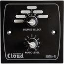 CLOUD RSL-6B REMOTE CONTROL PLATE Level and source, black