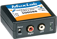 MUXLAB AUDIO CONVERTERS - Digital to Analogue