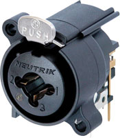 NEUTRIK XLR AND JACK COMBINED CONNECTORS - A series - Panel type