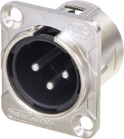 REAN XLR PANEL CONNECTORS - D series