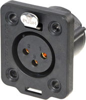 NEUTRIK XLR PANEL CONNECTORS - True outdoor protection series