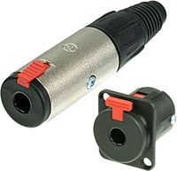 NEUTRIK JACK SOCKETS - Cable and panel types - Locking