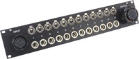 CANFORD AUDIO SPLITTER PANELS - 12 Channel - 37 pin Tourline and Neutrik XLR connectors