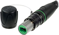 NEUTRIK OPTICALCON ADVANCED DUO - Rugged LC duplex fibre connector system